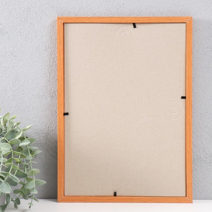 Фоторамка МДФ 21х30 см, №5 Фоторамка МДФ 21х30 см, №5 "Simple", миланский орех (пластиковый экран)