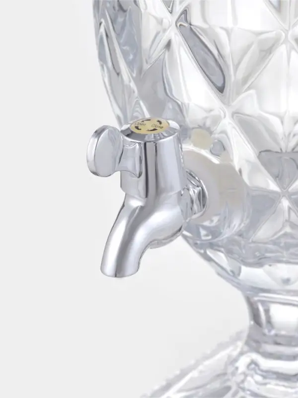 Диспенсер &laquo;Круиз&raquo;, 7 л, 20&times;55 см, на ножке, стекло, прозрачный