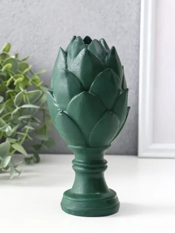 Фигура «Артишок», 16.5×7.5×7.5 см, зеленый Фигура «Артишок», 16.5×7.5×7.5 см, зеленый