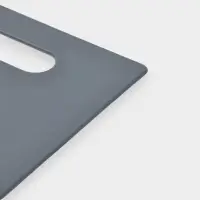 Доска разделочная 28,5х18,7х0,3см, прямоуг, цвет графит