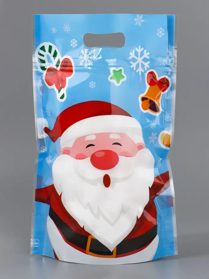 Пакет подарочный, с zip-lock застежкой, "Друзья дедушки Мороза", 15х22см МИКС Пакет подарочный, с zip-lock застежкой, "Друзья дедушки Мороза", 15х22см МИКС
