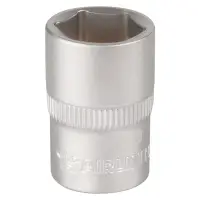 Головка торцевая 1/2"DR шестигранная 17мм, L=38мм пласт.подвес