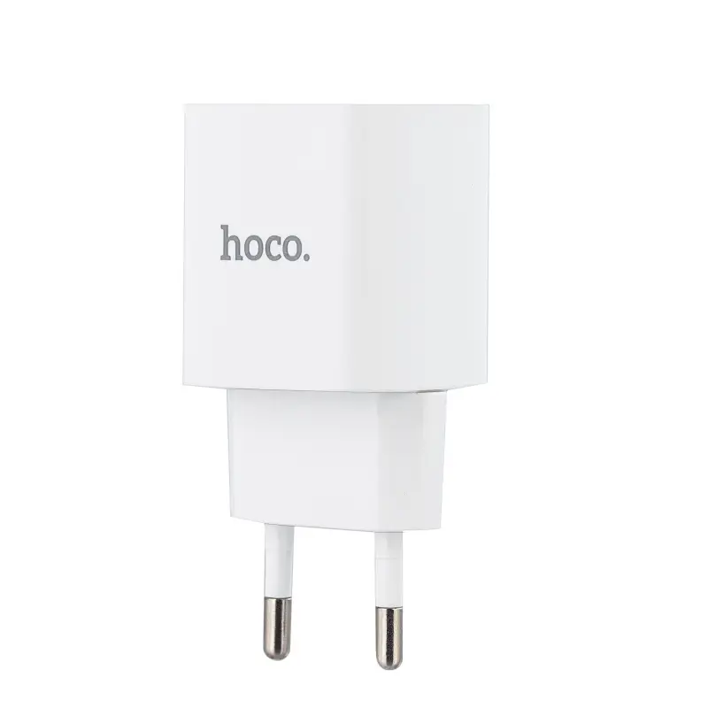 Сетевое зарядное устройство с кабелем USB на Type-C Q.C3.0 C145A HOCO белое