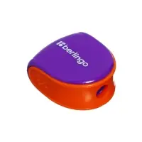 Точилка Berlingo. Fuze Ergo, с контейнером, МИКС