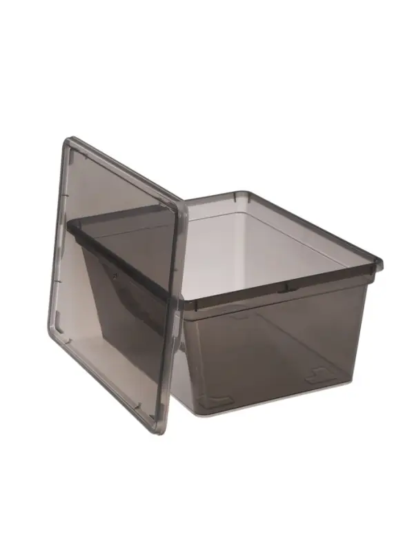 Ящик для хранения 16 л  цвет: прозрачно-черный Ящик для хранения 16 л  цвет: прозрачно-черный