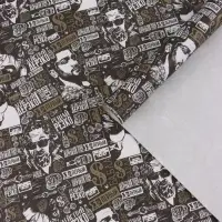 Бумага упаковочная, крафт &laquo;Пожелания&raquo;, 70&times;100 см, 1 лист