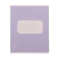 Тетрадь 18 листов в клетку Calligrata "Однотонная. Пастель", обложка мелованная бумага, блок офсет, белизна 95%, МИКС