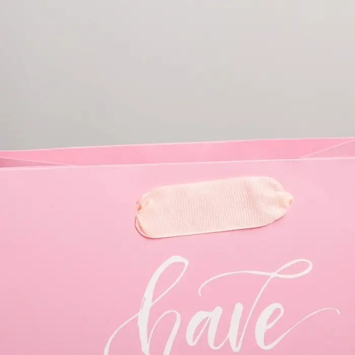 Пакет подарочный ламинированный, упаковка, &laquo;Have a nice day&raquo;, MS 18&times;23&times;10 см