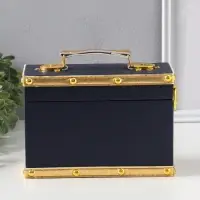 Шкатулка дерево "Синий туман" 20х9х14 см