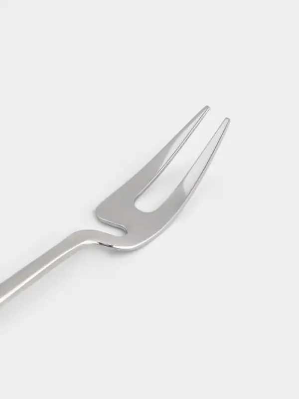 Вилка десертная из нержавеющей стали Magistro Wave, длина 14.7 см, цвет серебряный