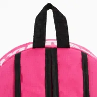 Рюкзак молодёжный на молнии, с карманами, размер 27&times;10&times;37.5 см, малиновый