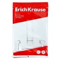 Подставка для книг, ErichKrause, пластиковая, белая