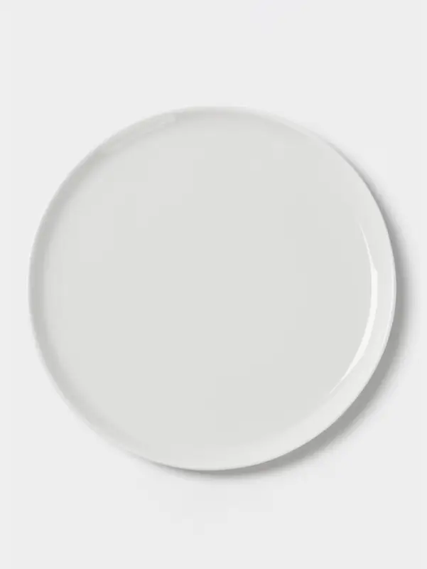 Тарелка для пиццы Hanna Kn&ouml;vell, d=25 см, фарфор, белая