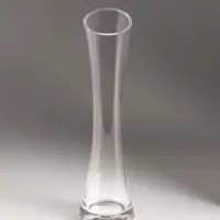 Ваза стекло настольная "Николетт" 20х5 см, прозрачный