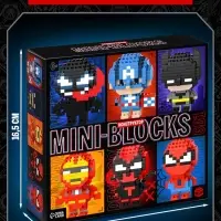 Конструктор UNICON &laquo;MiniBlocks&raquo;, супергерои