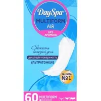 Прокладки ежедневные Day Spa, мультиформ Air, без запаха, ультратонкие, 60 шт.