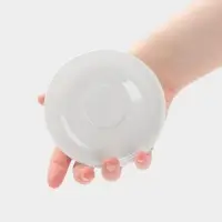 Блюдце Hanna Kn&ouml;vell, d=11 см, к чашке 90 мл, фарфор, белое