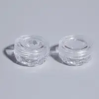 Баночки для хранения, 5/10 мл, 3 предмета, прозрачные