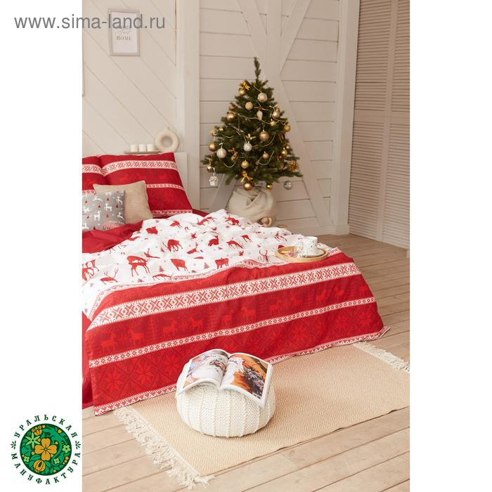 Постельное бельё "Этель" Евро Скандинавия 200*217 см, 240*220 см, 70*70 см - 2 шт