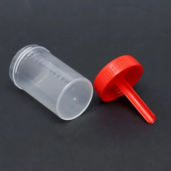 Контейнер со шпателем, стерильный, в индивидуальной упаковке, 60 мл Контейнер со шпателем, стерильный, в индивидуальной упаковке, 60 мл