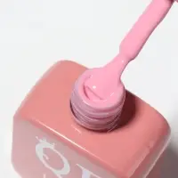Гель лак для ногтей, однотонный, трехфазный, 10 мл, LED/UV, розовый (143)