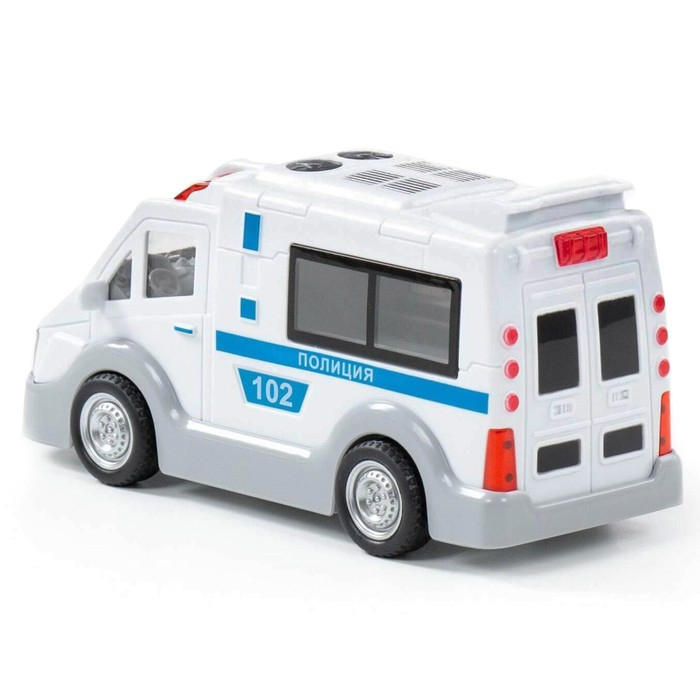 Автомобиль «Полиция» инерционный, со светом и звуком, МИКС Автомобиль «Полиция» инерционный, со светом и звуком, МИКС