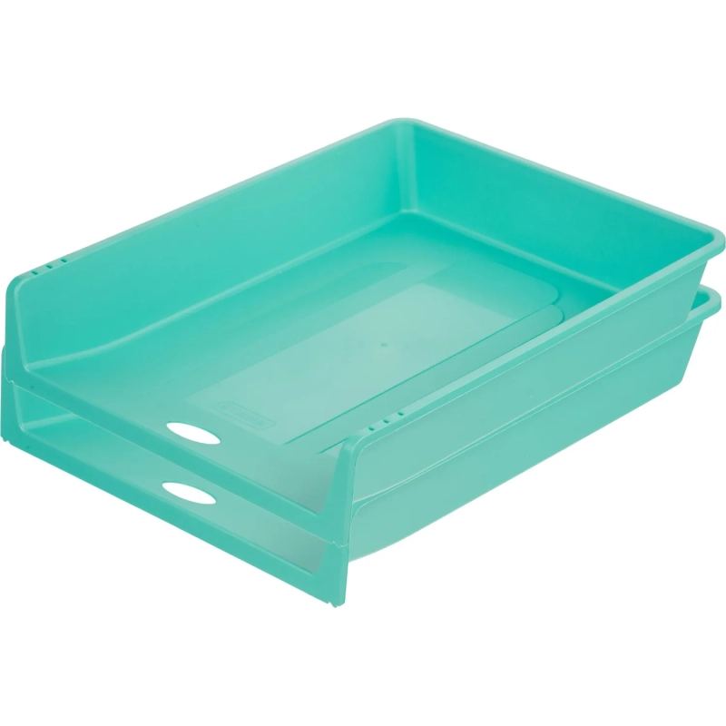 Лоток горизонтальный Attache Акварель мятный горизонтальный