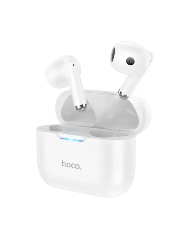 Наушники беспроводные Hoco EW34, TWS, вкладыши, Bluetooth 5.3, 30/250 мАч, белые