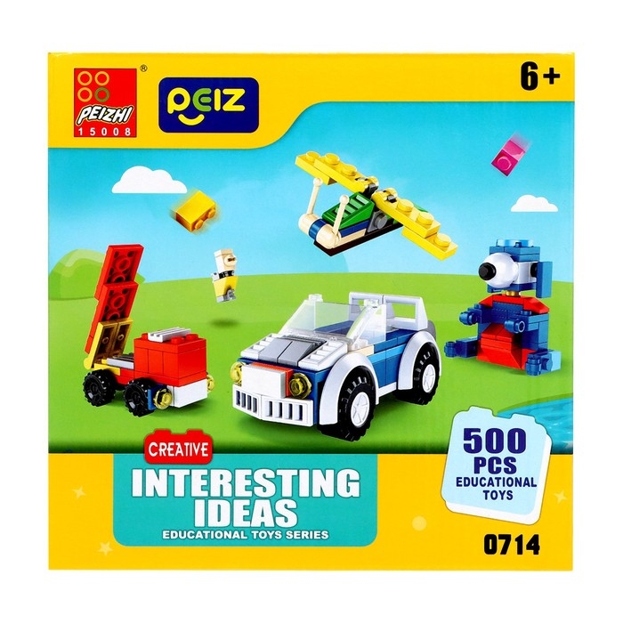 Конструктор «Идеи», 500 деталей Конструктор «Идеи», 500 деталей