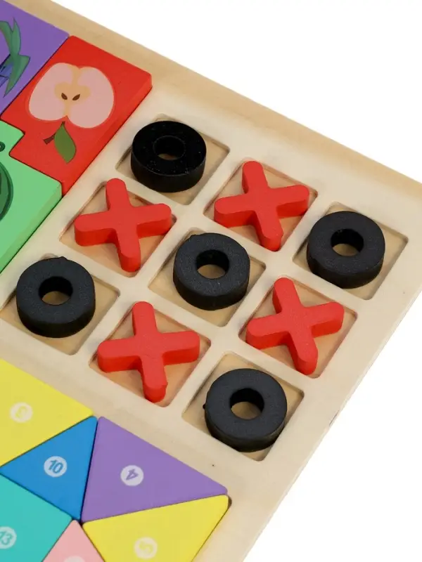 Деревянный  пазл Тетрис 3 в 1