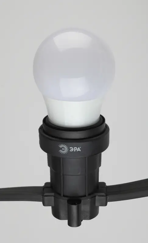 Лампа светодиодная декоративная LED 3 Вт 135Лм 3000К груша белый, белт-лайт E27 220-240В ERAW50-E27