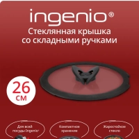 Стеклянная крышка Ingenio L9846653, 26 см