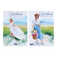 Скетчбук А5, 40 листов, на склейке, "Красота мгновения", обложка мелованная бумага, жёсткая подложка, блок 100 г/м² Скетчбук А5, 40 листов, на склейке, "Красота мгновения", обложка мелованная бумага, жёсткая подложка, блок 100 г/м²