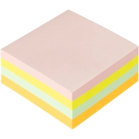 Стикеры КОМУС с клеев.краем Куб 76х76 неон.цвета 400л