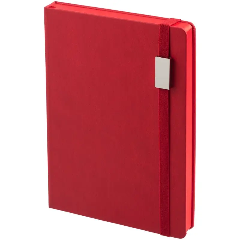 Ежедневник New Factor Metal, красный Ежедневник New Factor Metal, красный