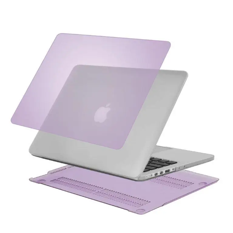 Чехол MBook Pro 16" clear фиолетовый