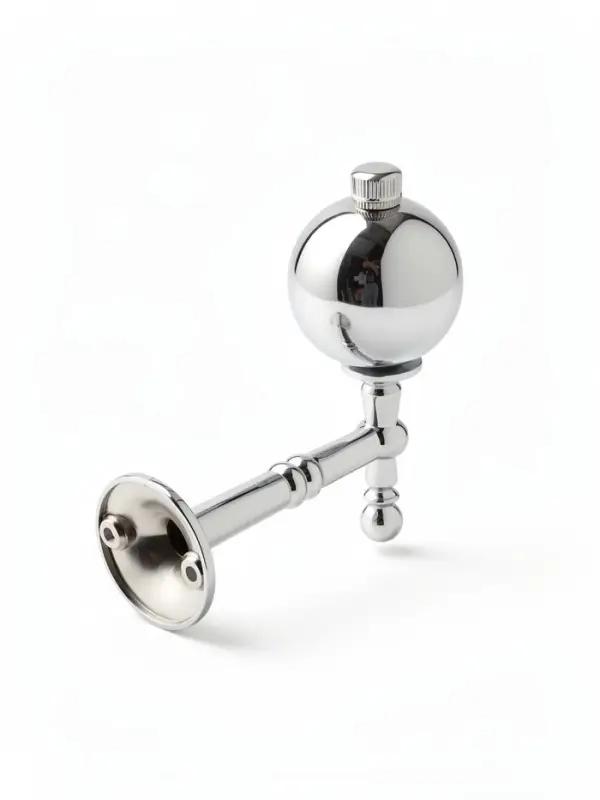 Крючок - держатель для штор CAPPIO KS049, алюминий, цвет хром, 2 шт.