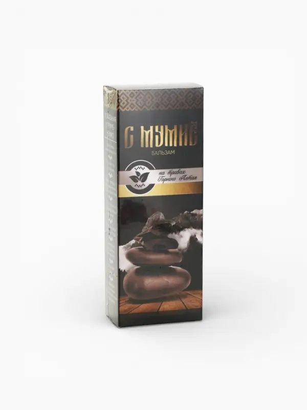 Бальзам безалкогольный &laquo;С мумиё&raquo;: шиповник, рябина, боярышник, смородина, календула, чабрец, кипрей, валериана, зверобой, мята, мумиё, в пластиковой бутылке, 250 мл.