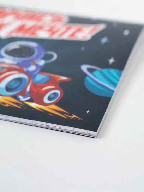 Блокнот 10х10см, 16 л. МИКС "Первый во всем"