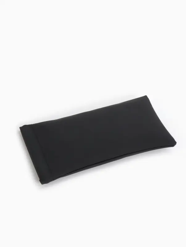 Чехол для очков на хлопушке, размер 17&times;0.5&times;9 см, чёрный