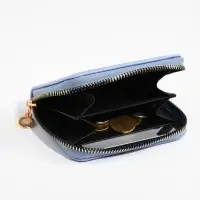 Кошелёк Выбражулька &laquo;Крокодил и слон&raquo;, на молнии, маленький, детский, голубой