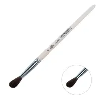 Кисть для рисования, пони, № 6, Calligrata, круглая, деревянная ручка