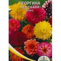 Семена Цветов Георгина Ред скайн микс, 0,2 г