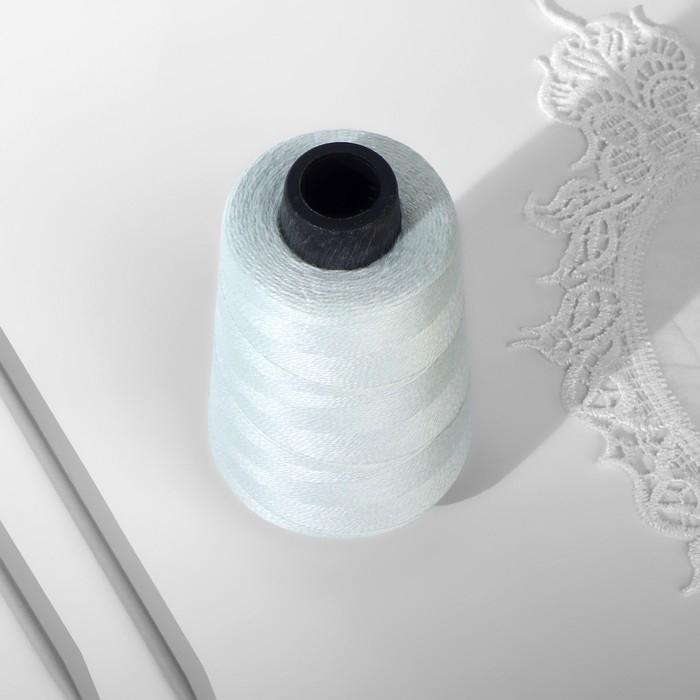 Нитки для прошивки документов, 450 м, цвет белый Нитки для прошивки документов, 450 м, цвет белый