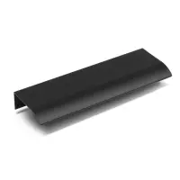 Ручка профильная мебельная торцевая CAPPIO RT002BL, L=120 мм, м/о 96 мм, чёрная