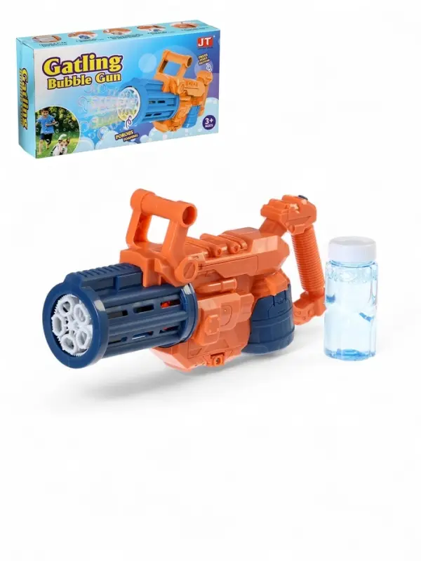 Генератор мыльных пузырей &laquo;Пулемёт&raquo;, работает от батареек