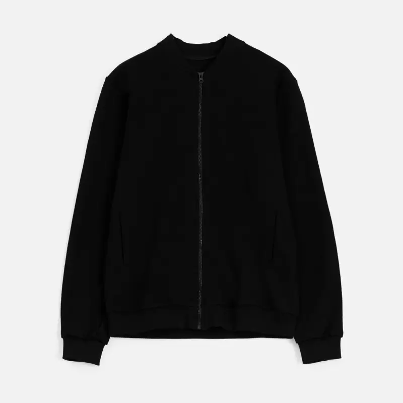 Бомбер унисекс Townie, черный, размер S