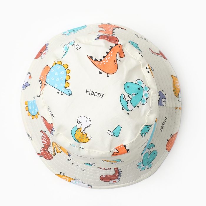 Панама детская KAFTAN Панама детская KAFTAN "Дино" р.52 белый