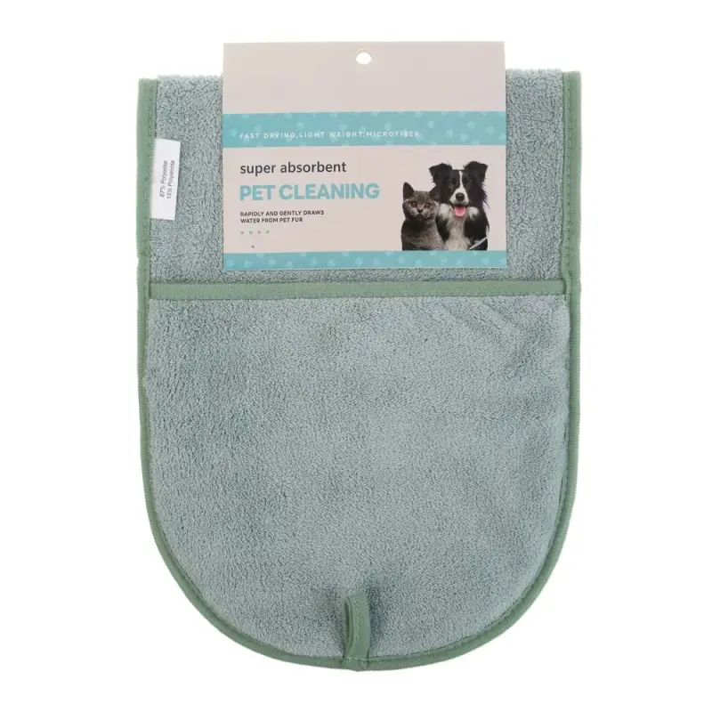 Полотенце для домашних животных тм VETTA, полиэстер, полиамид, 62x23 см