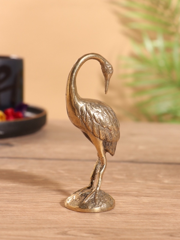 Сувенир бронза Сувенир бронза "Журавль" 5х3х10 см
